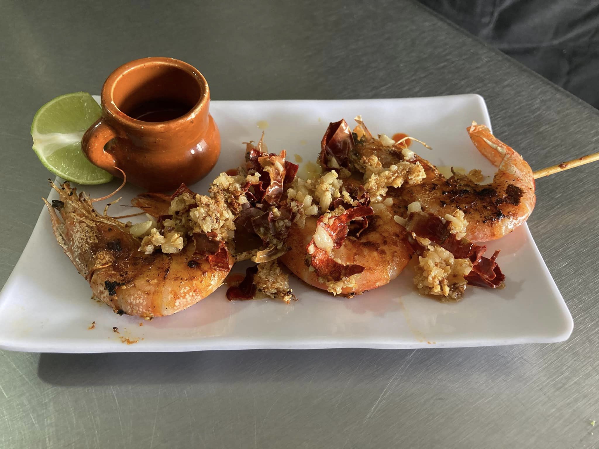 Brocheta de Camarón