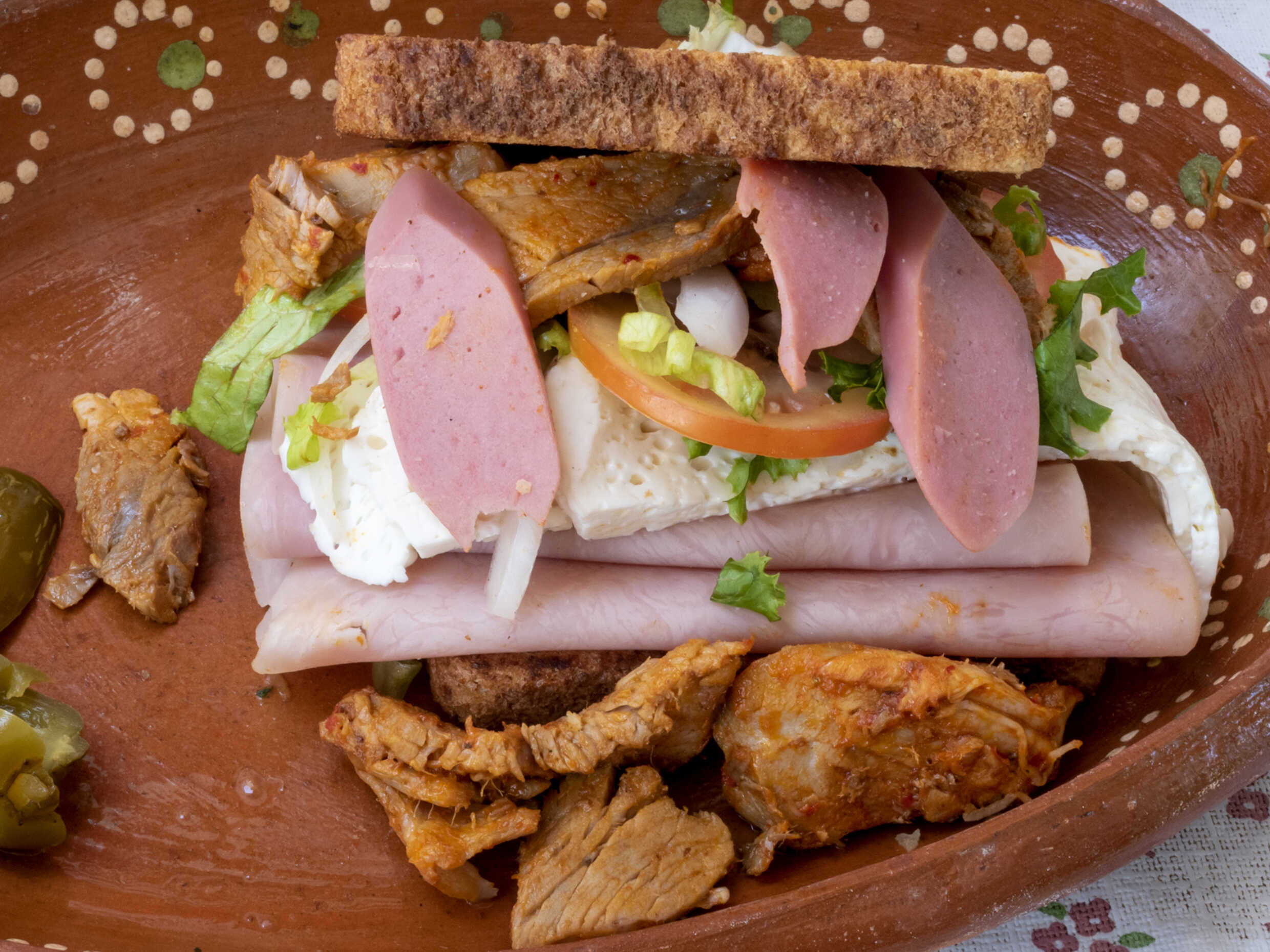 Sándwich de salchicha