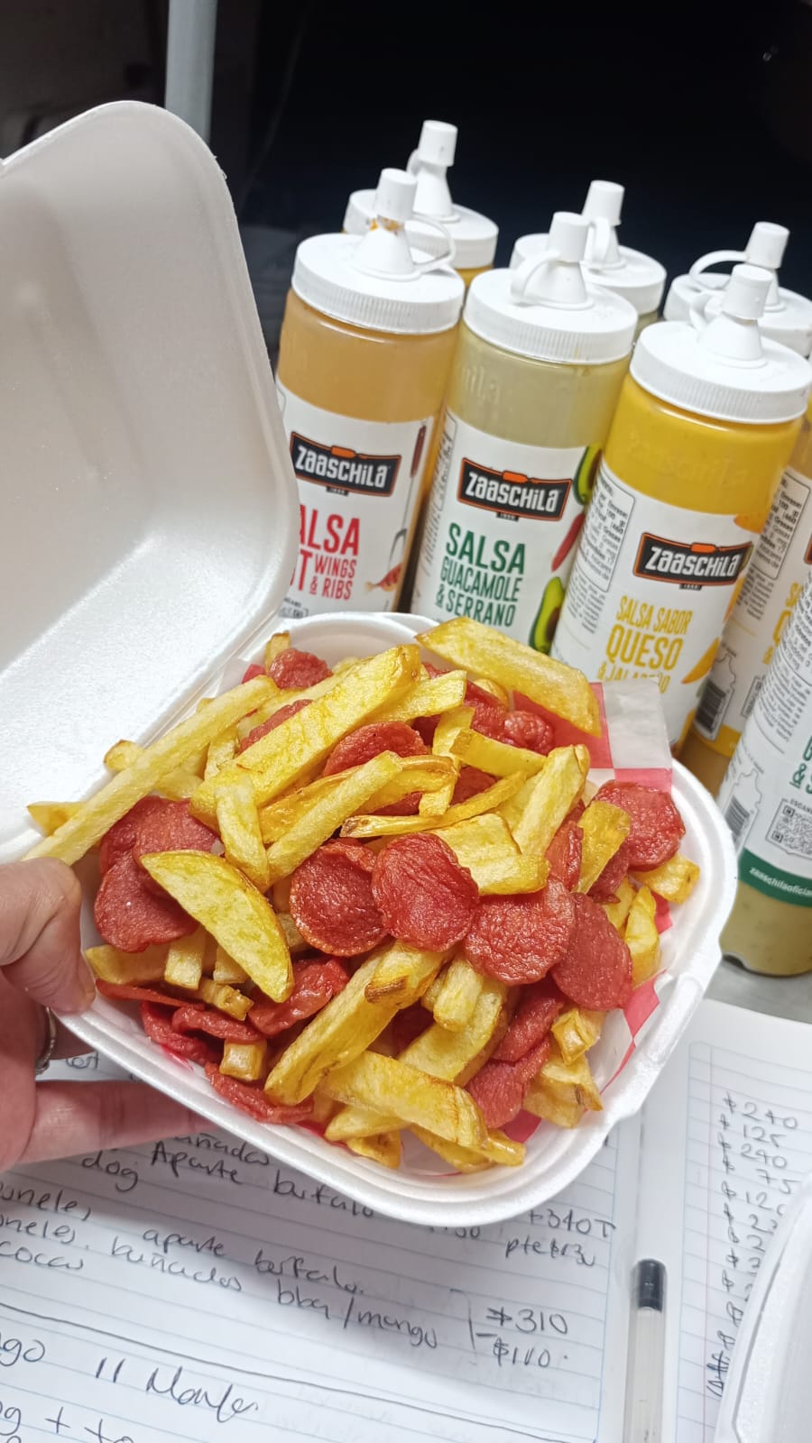 Salchipapas