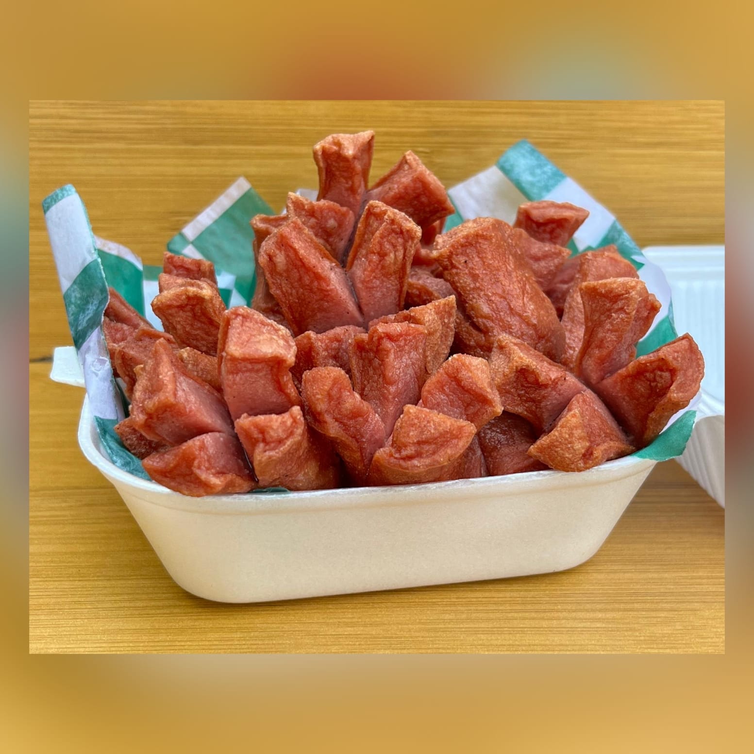 Salchipulpos 250 grs peso en crudo
