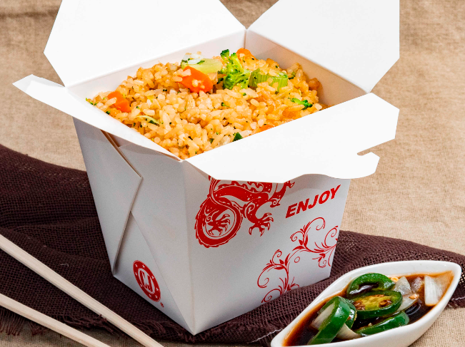 Chow Fan Vegetariano (Arroz Frito)