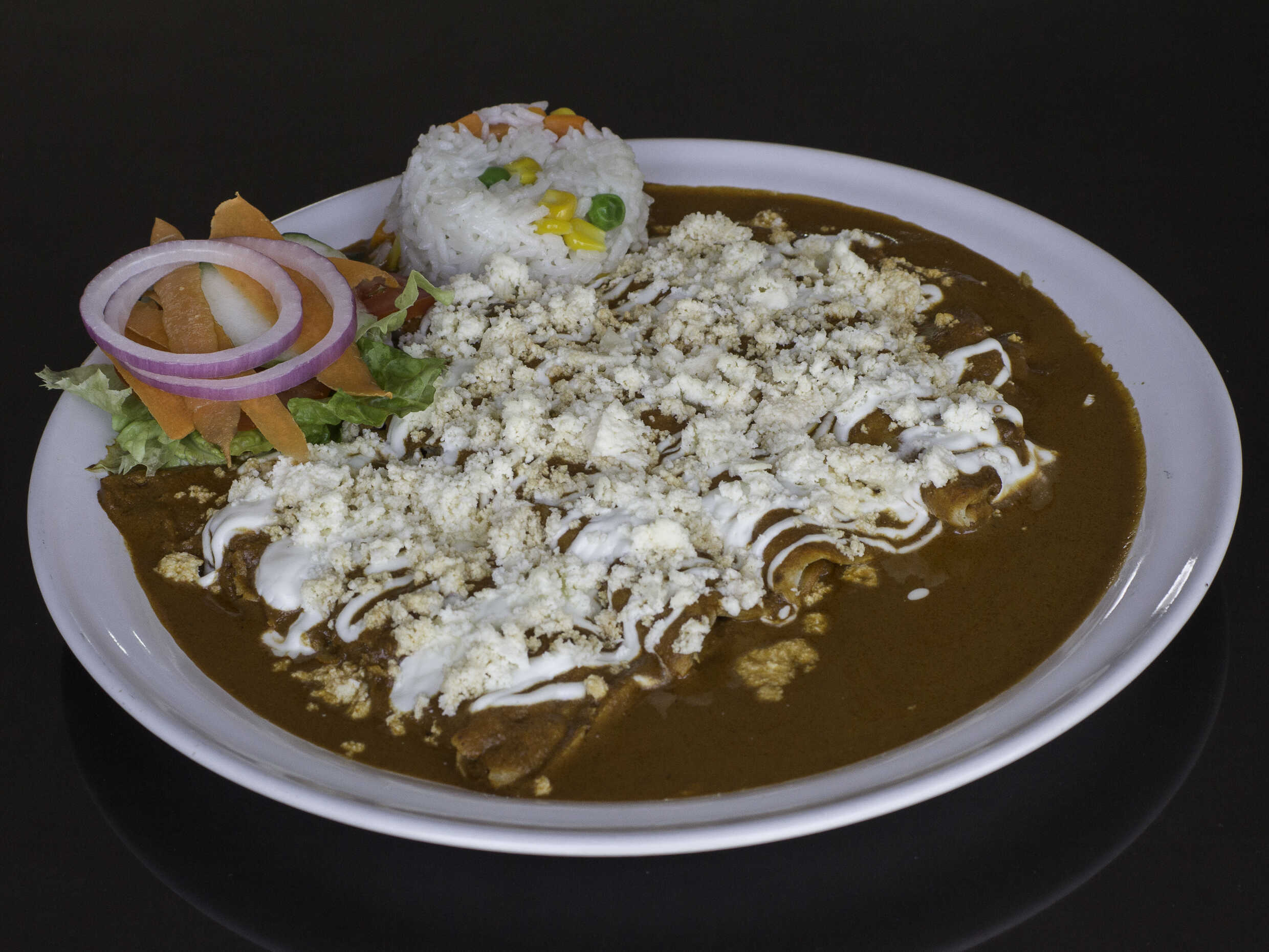 Enmoladas de Pollo