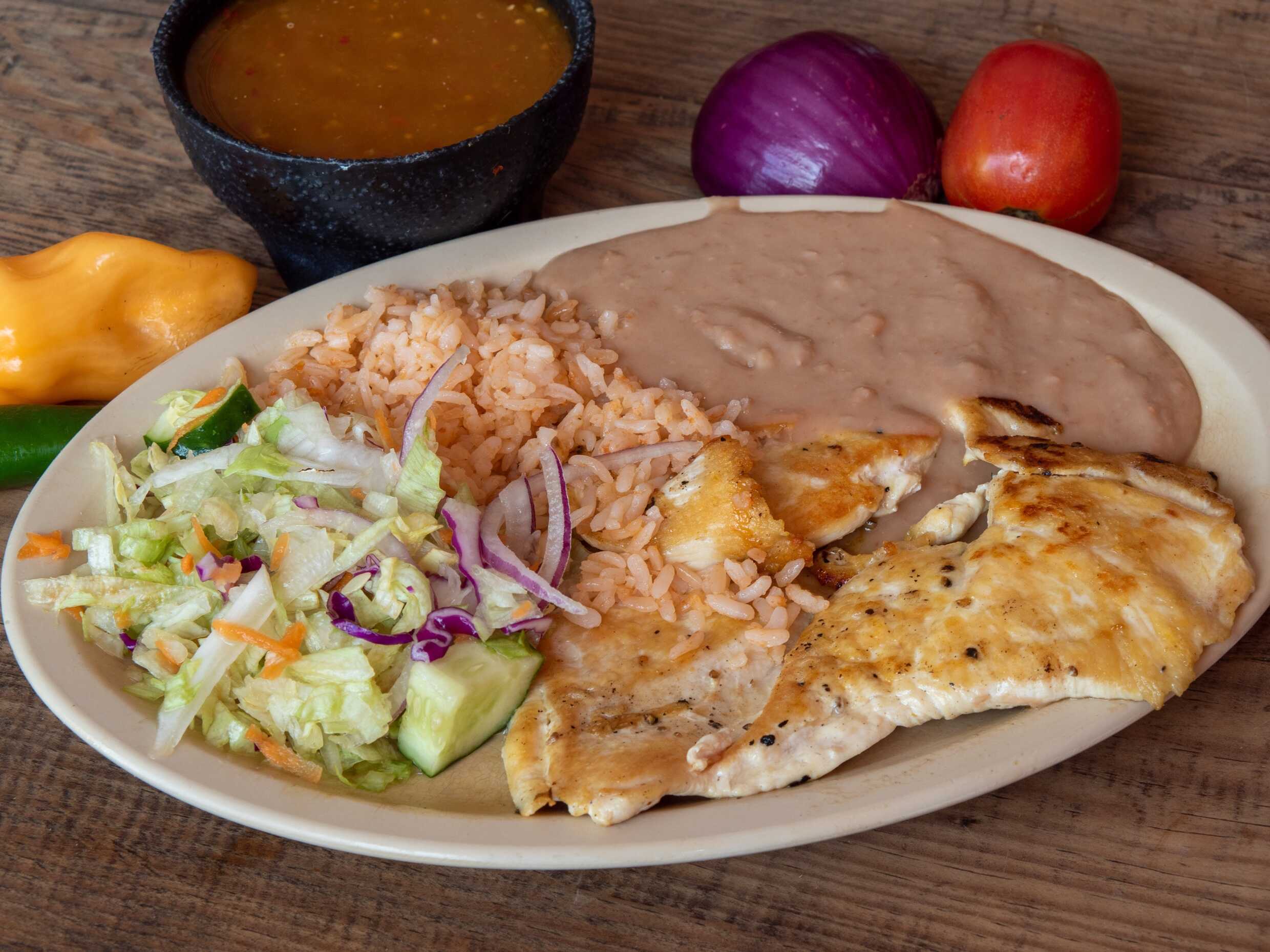 Pechuga De Pollo A La Plancha