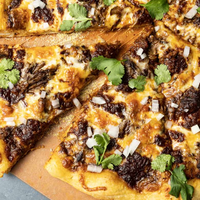 Pizza Birria de Res