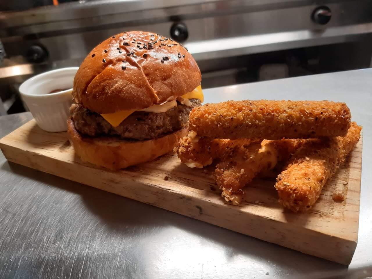 Burger Pap's con Papas