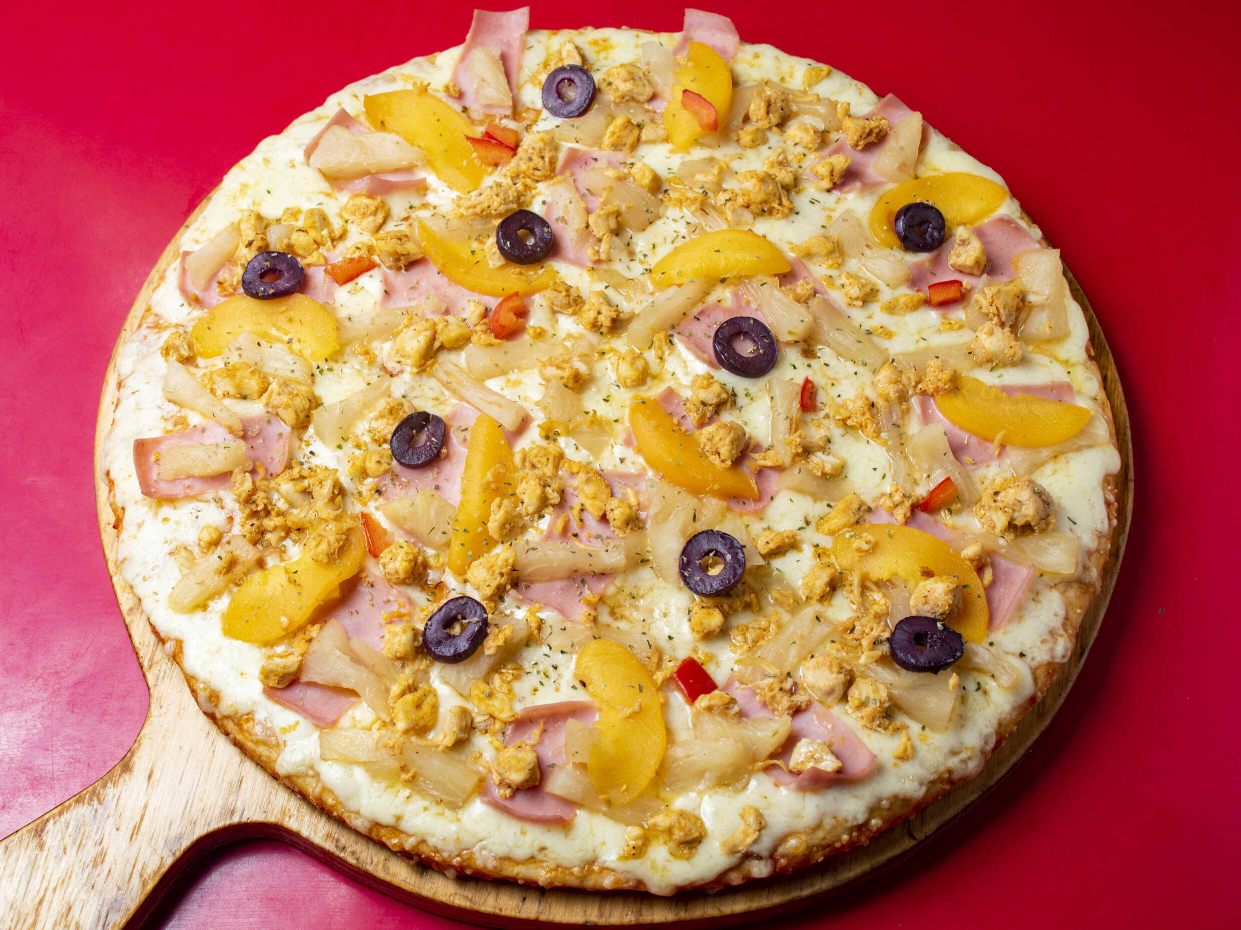Pizza Grande Hawaiana Chicken de 8 Porciones