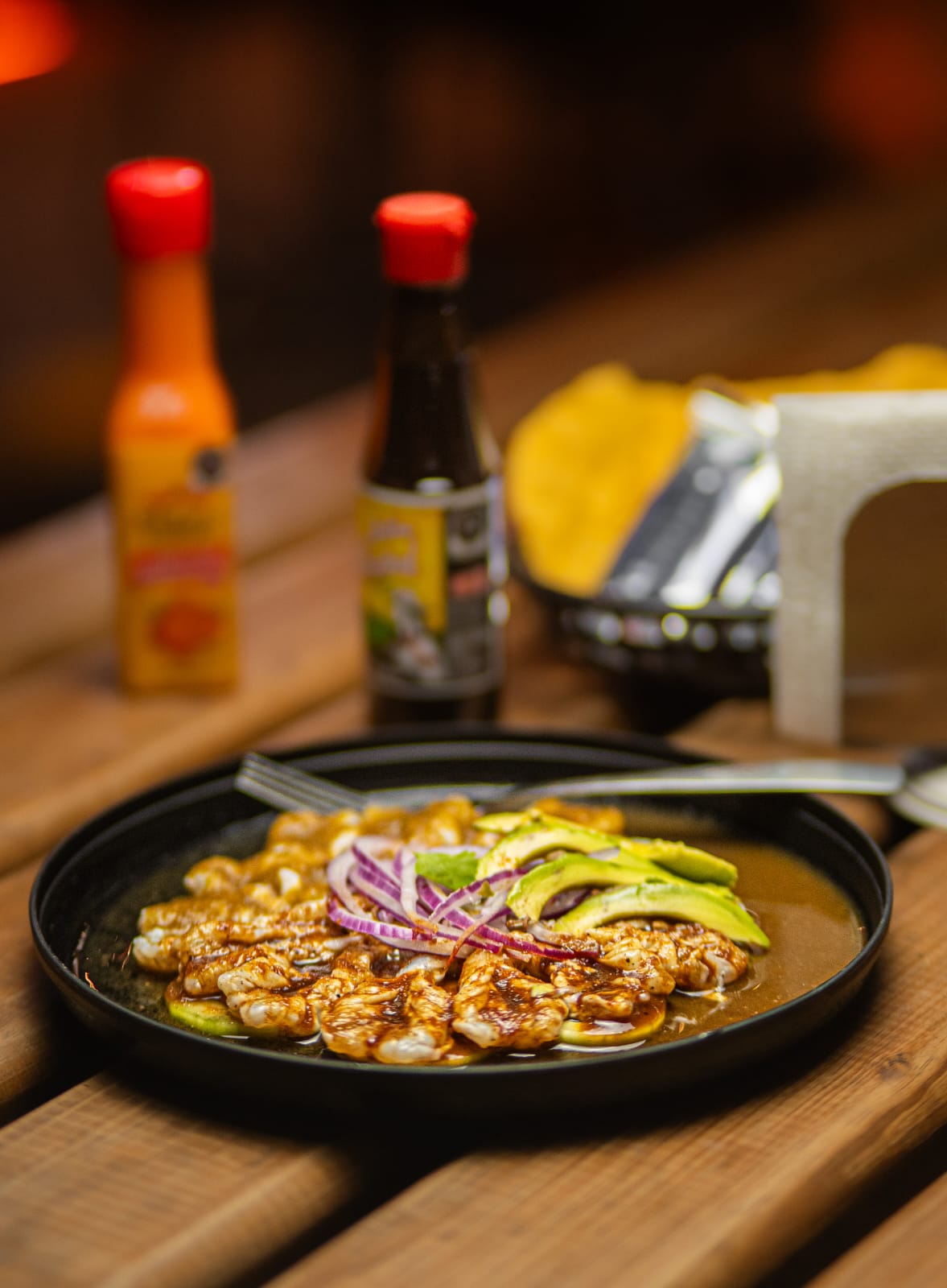 Plato de Aguachile Verde