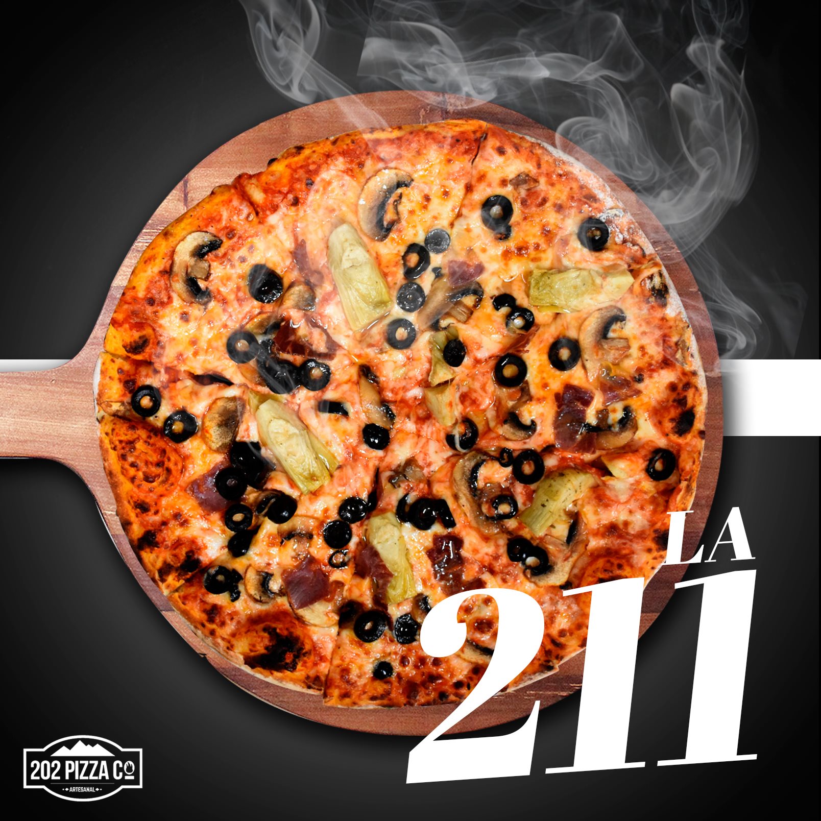 211- Pizza de Alcachofa