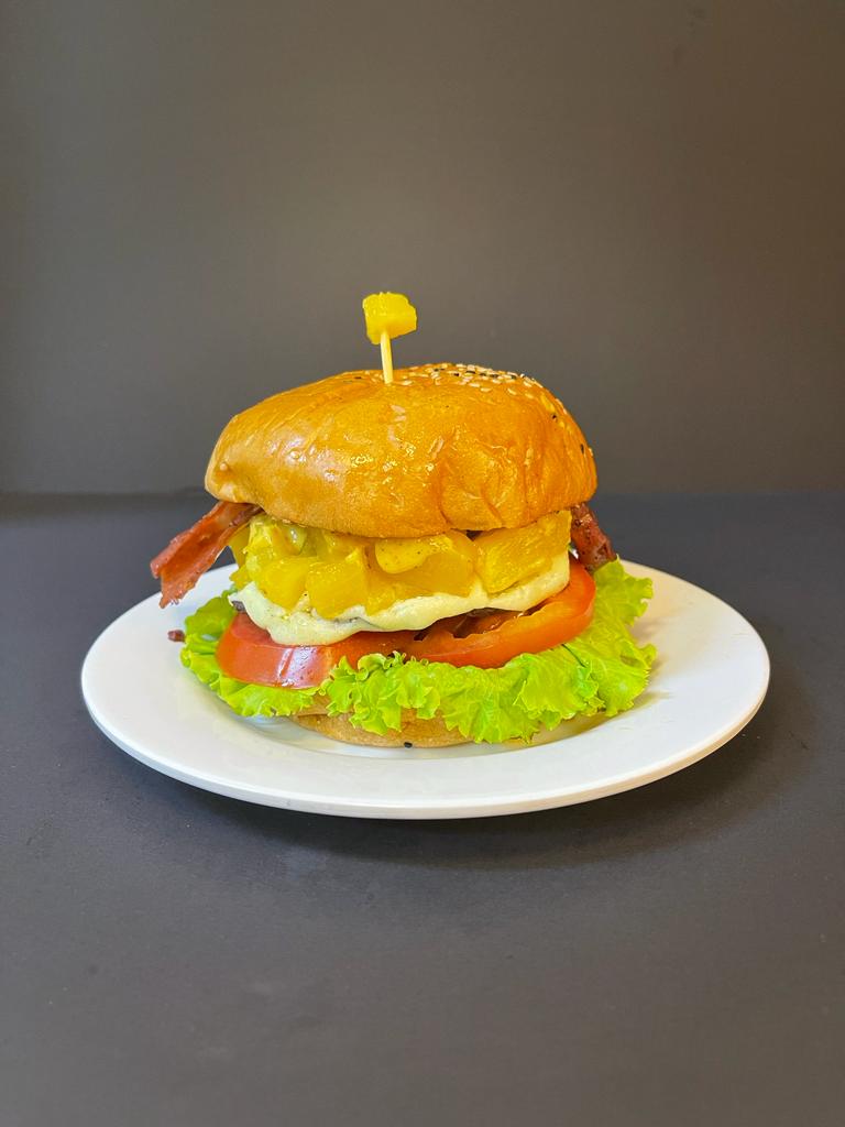 Hamburguesa La Hawaiana