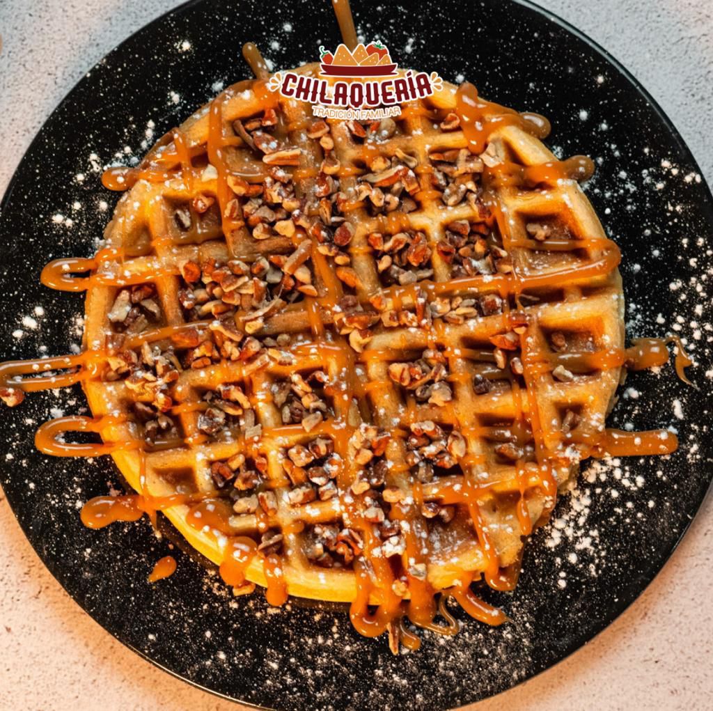 Waffle Cajeta Nuez