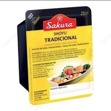 Molho Shoyu Blister Sakura 25ml