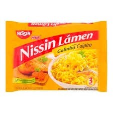 Nissin miojo/ galinha caipira 80g
