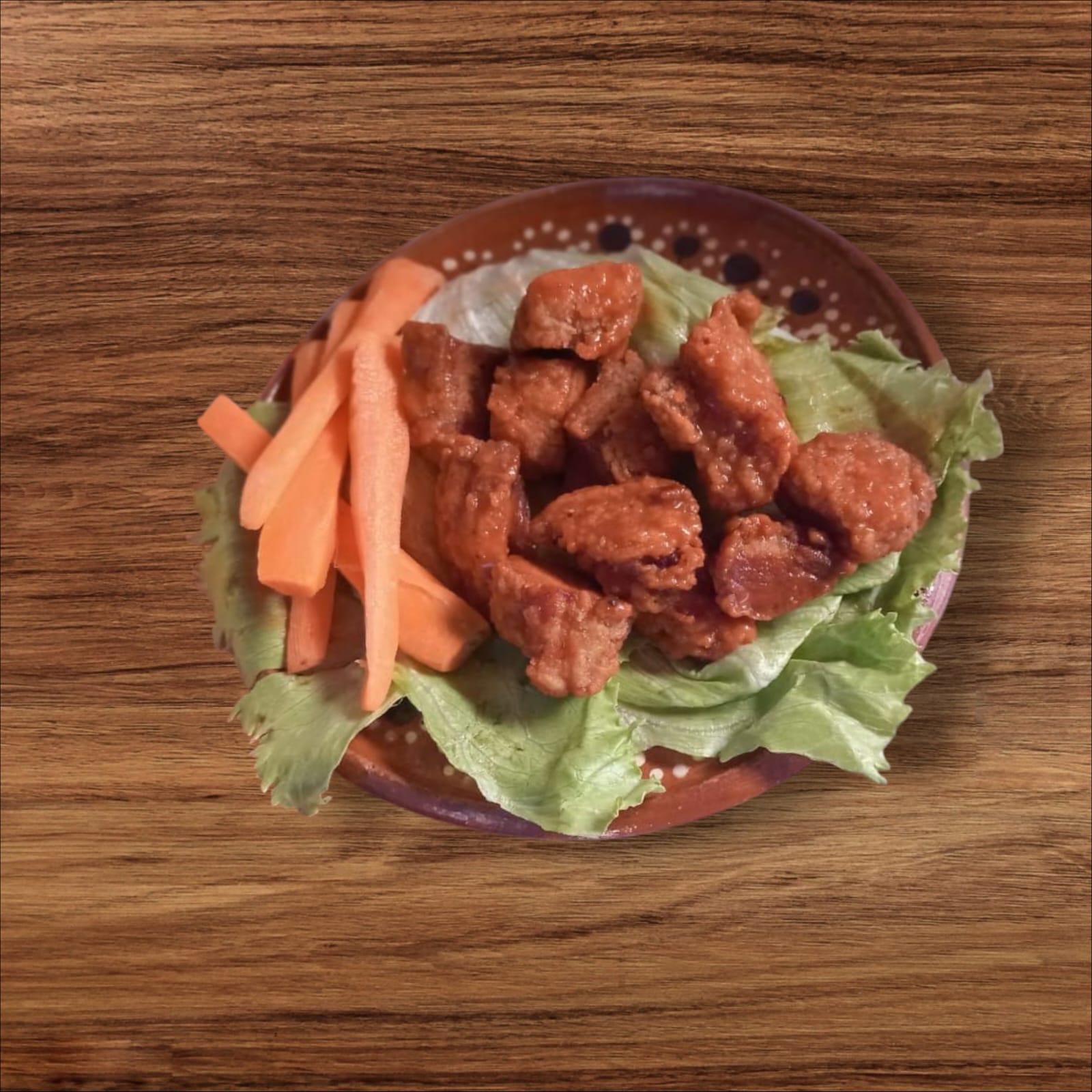 Boneless con Salsa BBQ