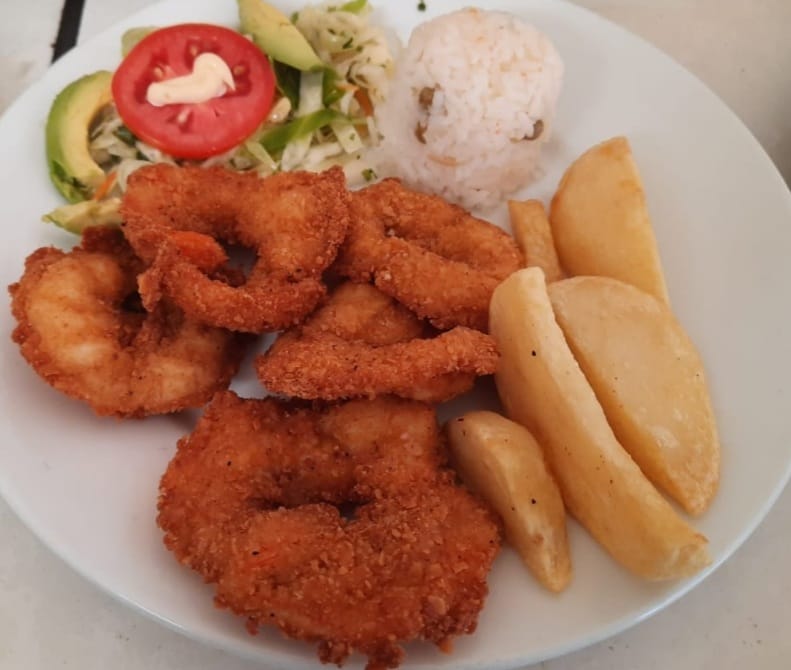 Camarones Empanizados