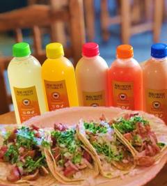 Orden de Tacos de Cueritos + Agua de Sabor