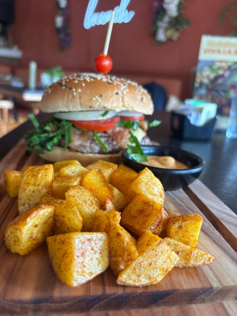 Hamburguesa de Res