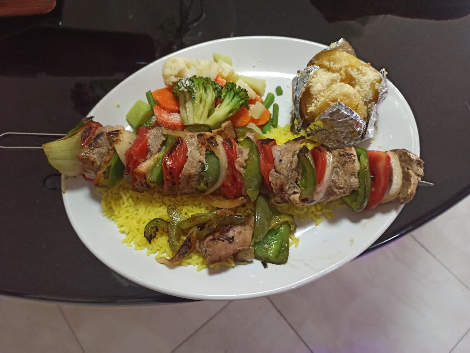 Brocheta de filete