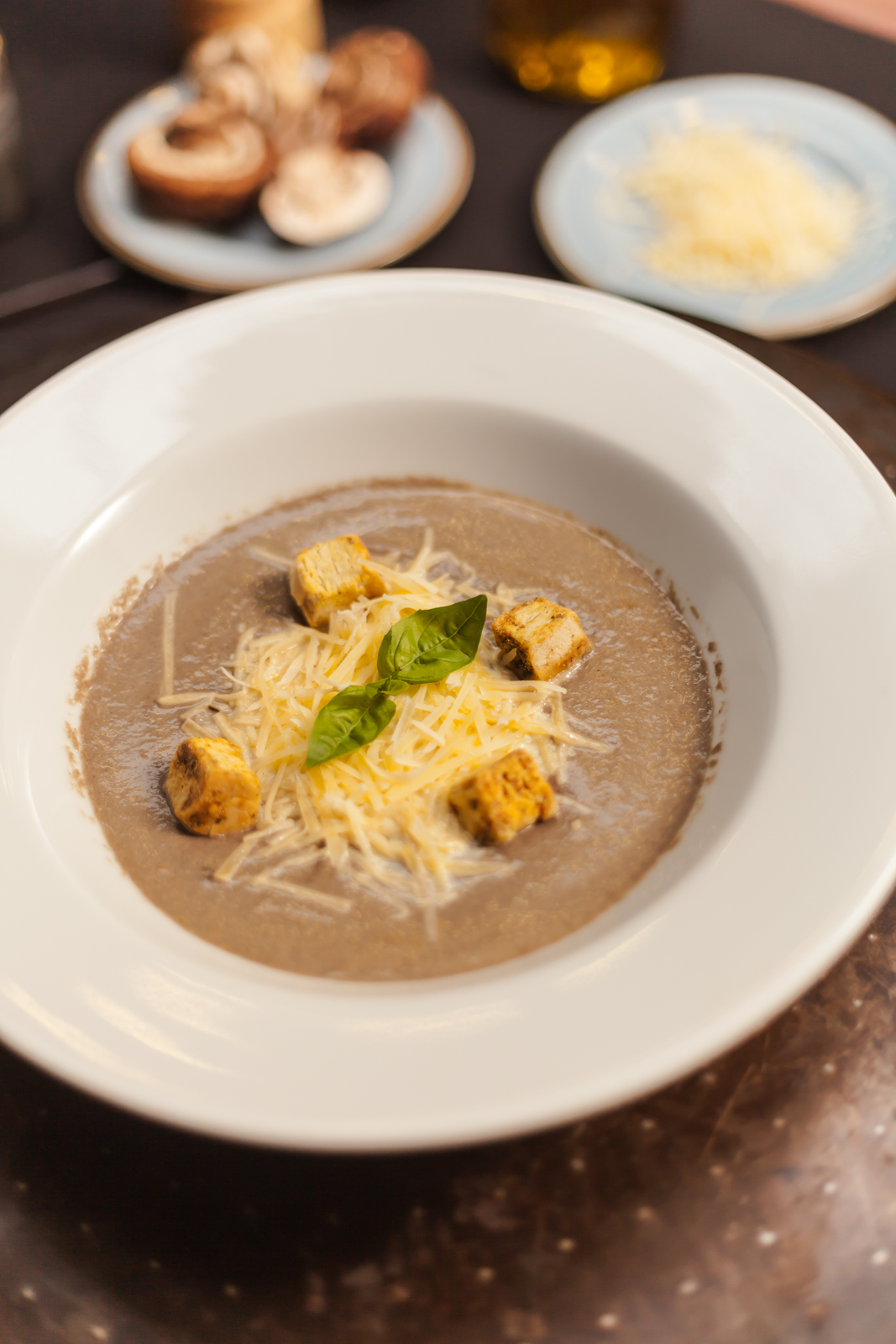 Crema de Champiñones