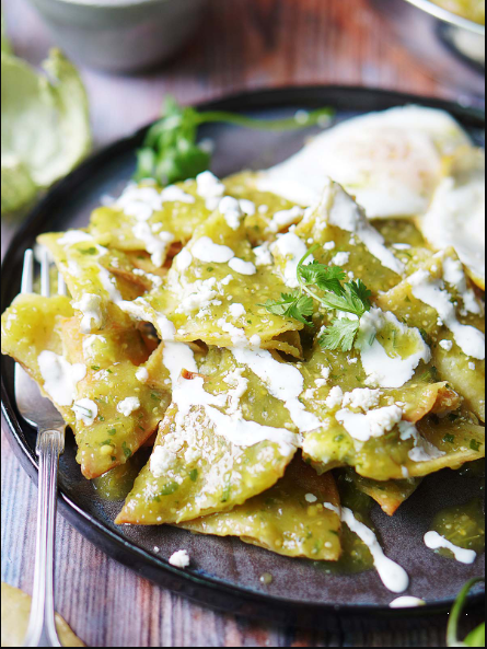 Chilaquiles Verdes Sencillos