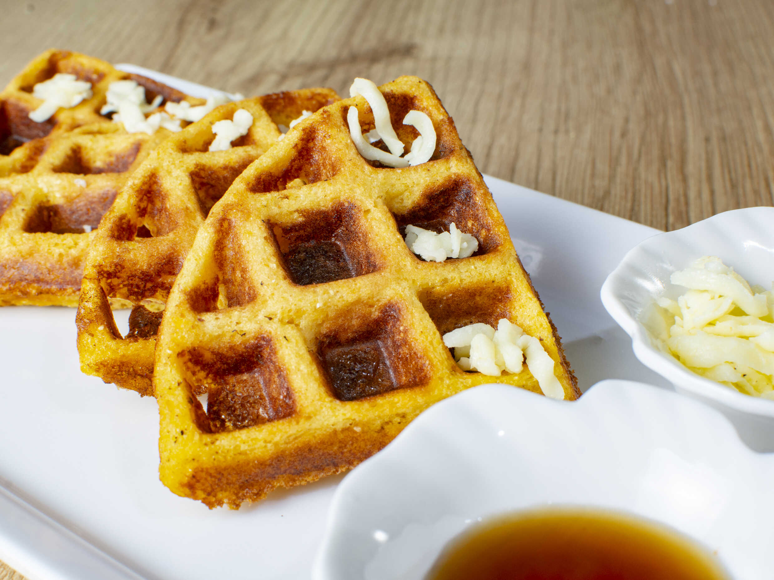 Waffle de Choclo