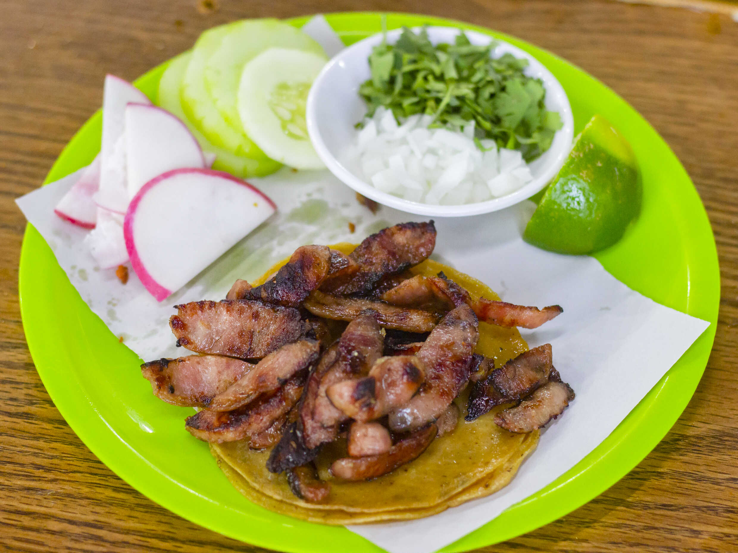 Taco de Chorizo Argentino