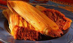 Tamal de rojo (puerco)