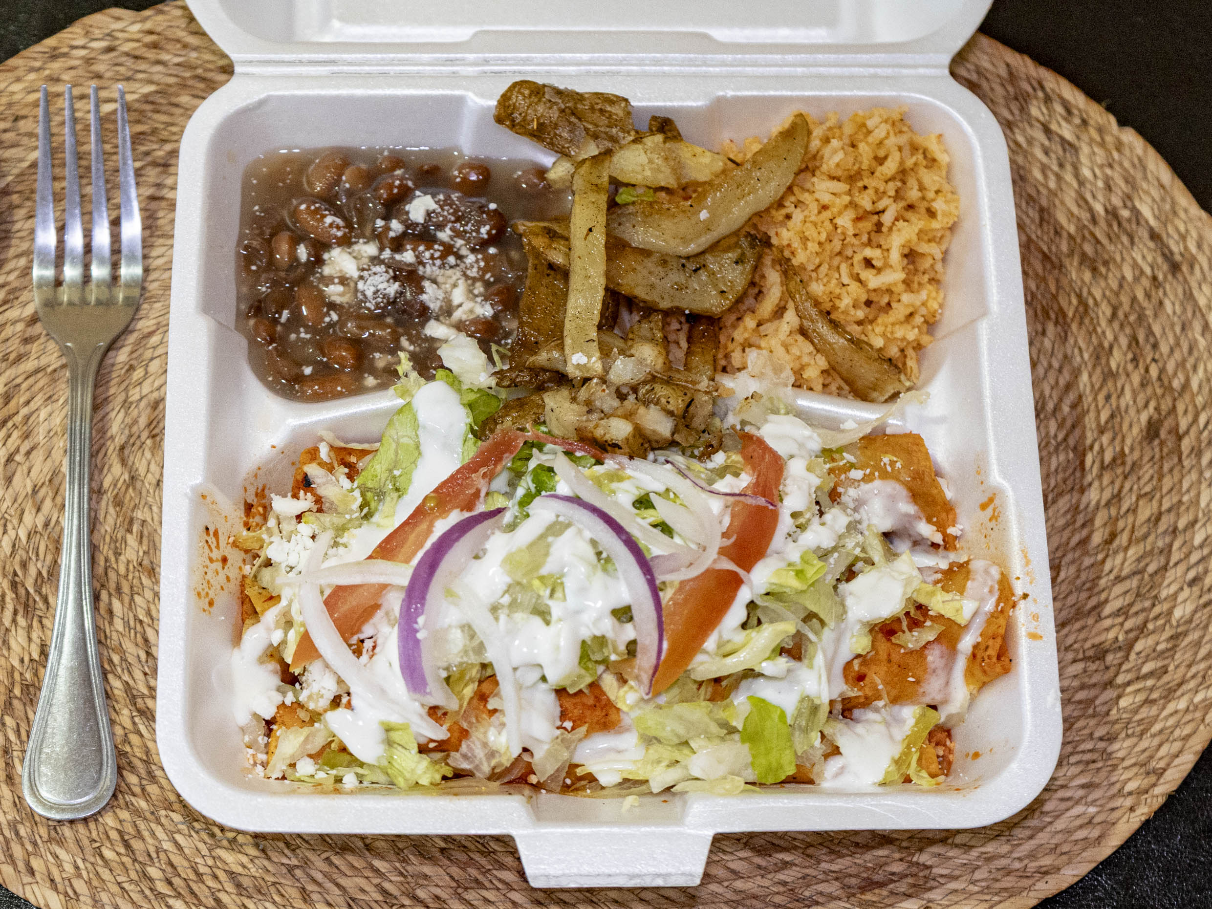 Enchiladas rojas