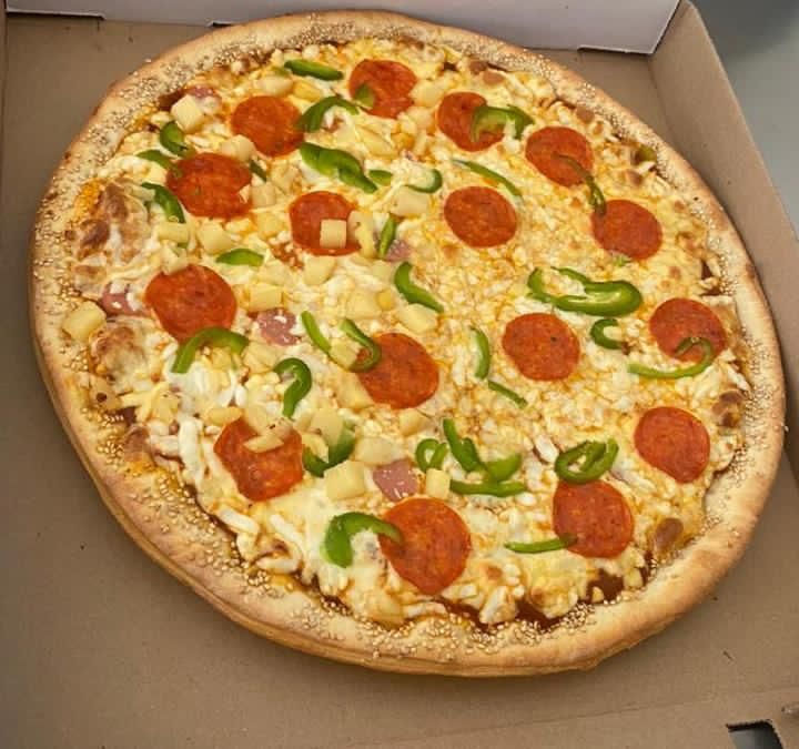 Pizza, Alitas y Papas