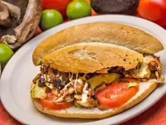 Torta de Pastor y Refresco de 600 ml