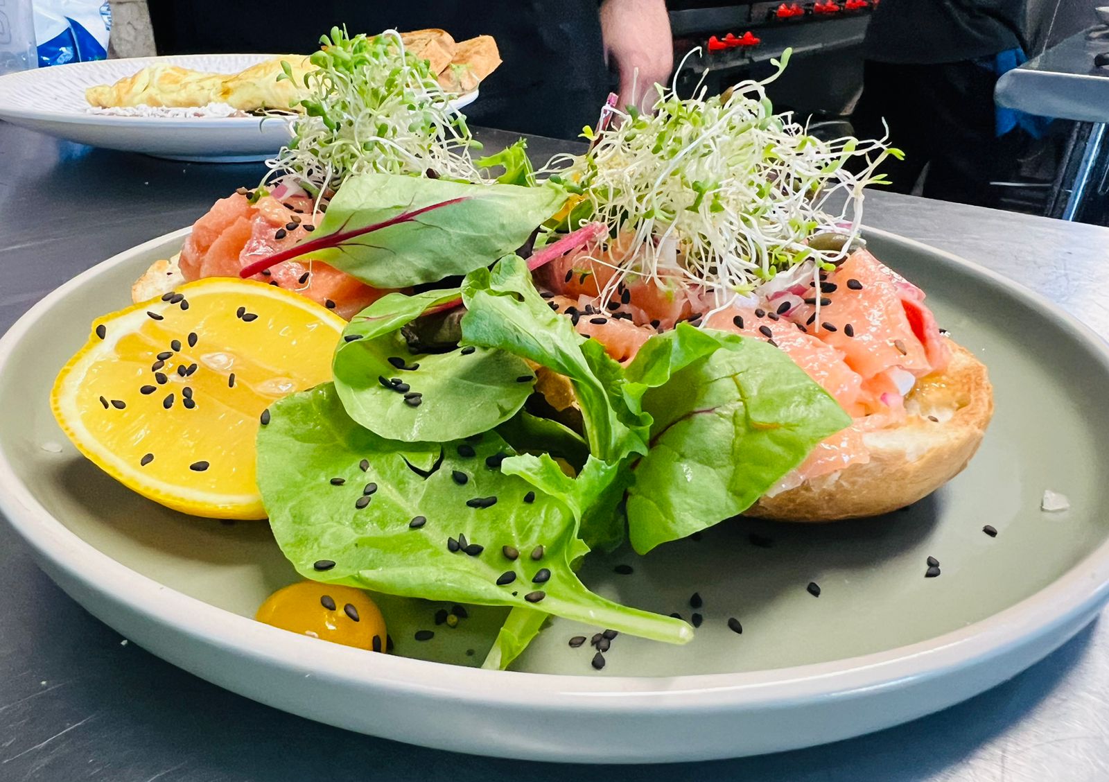 Ensalada Cesar Asada