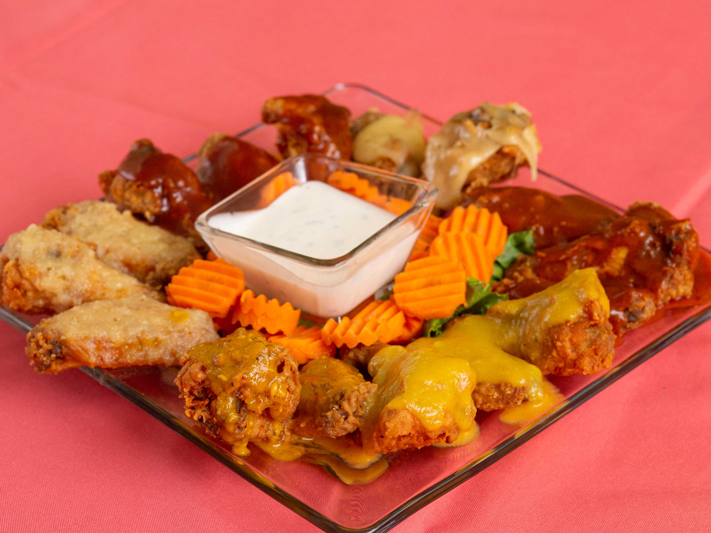 16 piezas de alitas