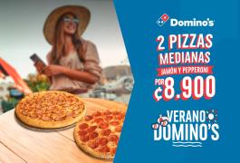 2 Pizzas 12" por 8900