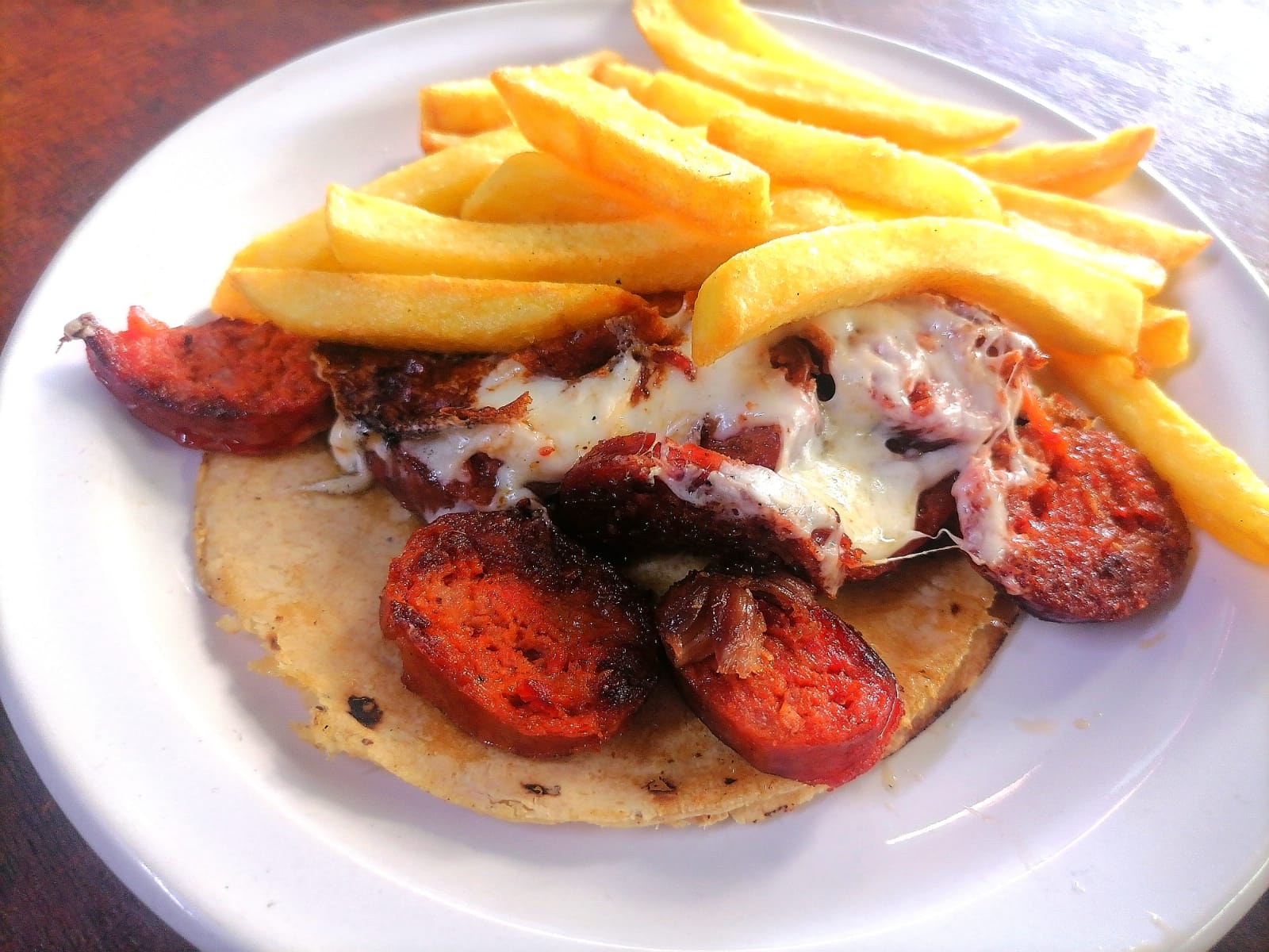 Taco Campechano Con Queso