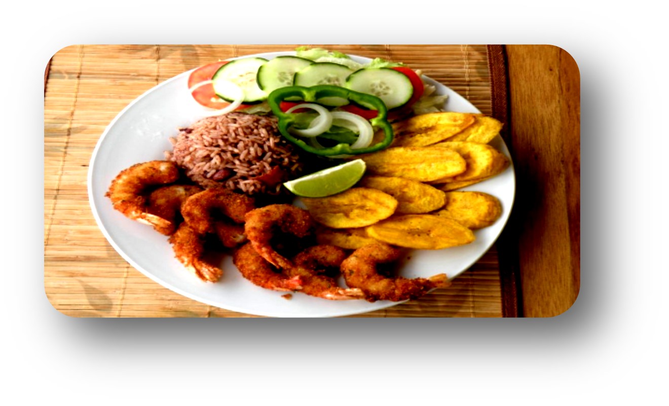 Camarones Empanizados.