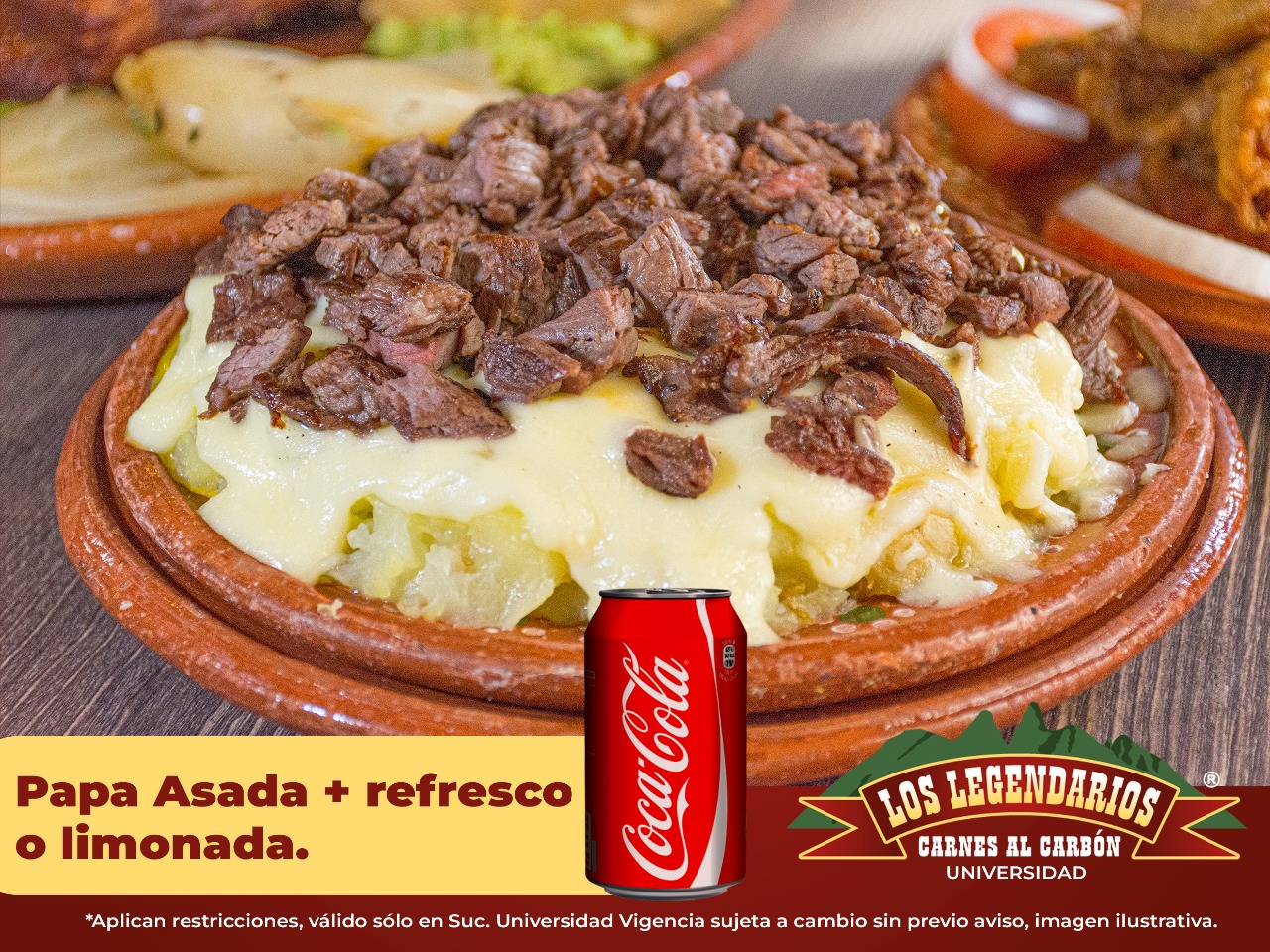 Combo Papa Asada