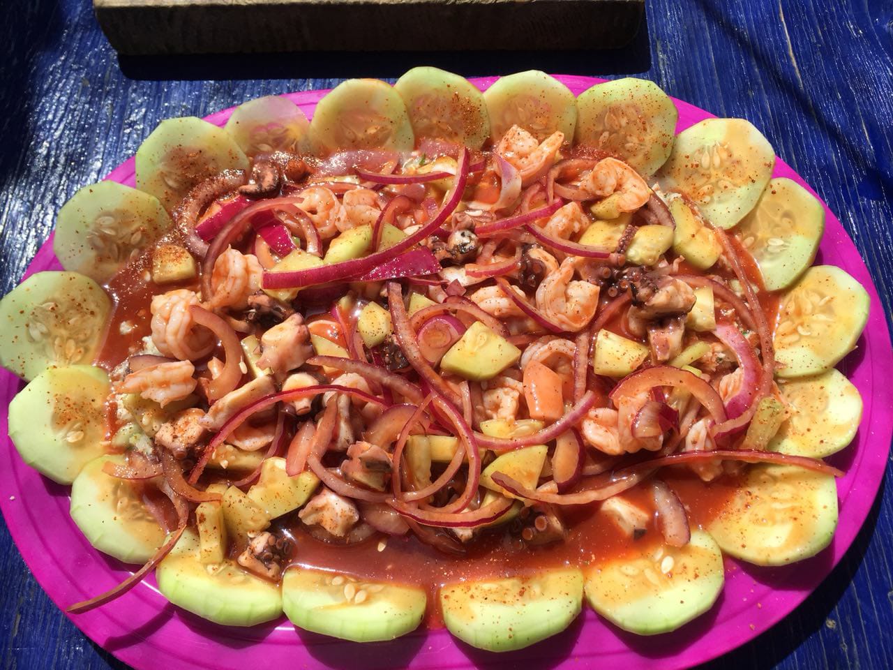 Especial de mariscos (frío) para compartir