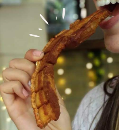 Porcion de chicharron Paisa