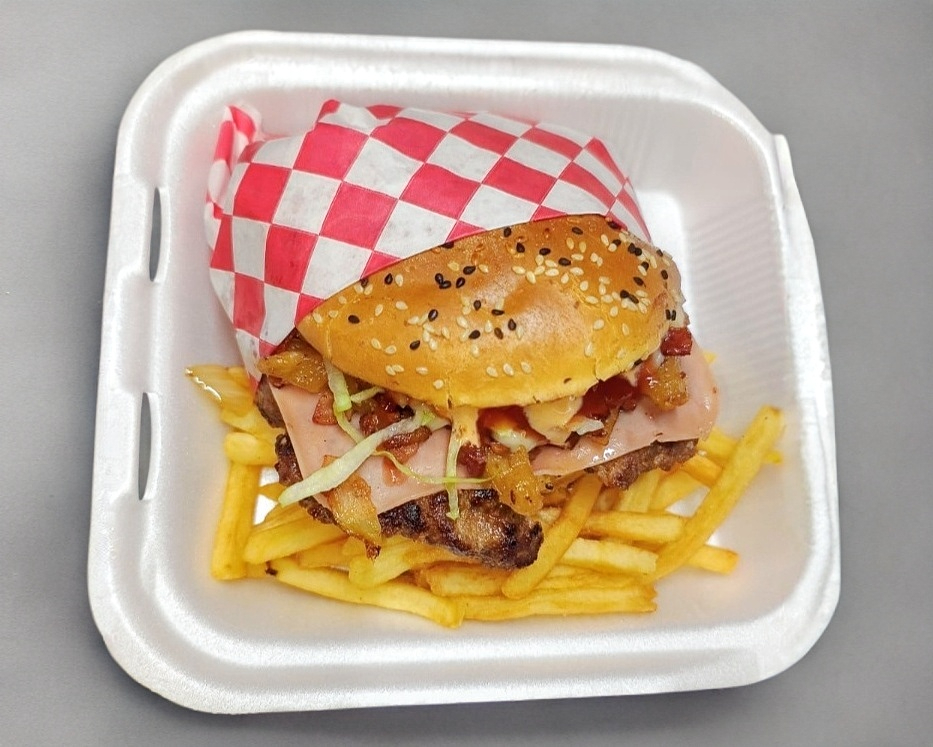 Hamburguesa Belica Con Papas