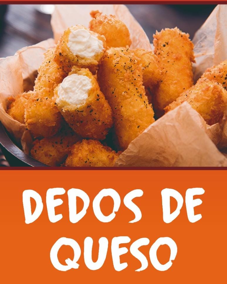 Dedos de Queso 8 Piezas