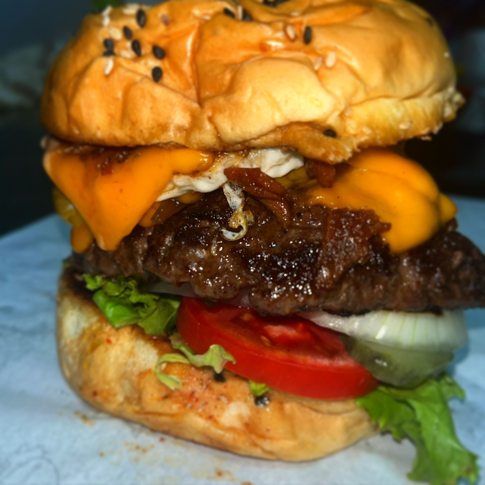 Hamburguesa Cheese Bacon