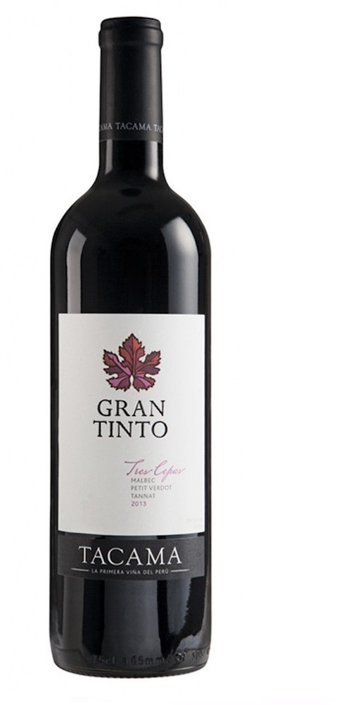 Vino Gran Tinto Tacama Malbec Petit Verdot Tannat