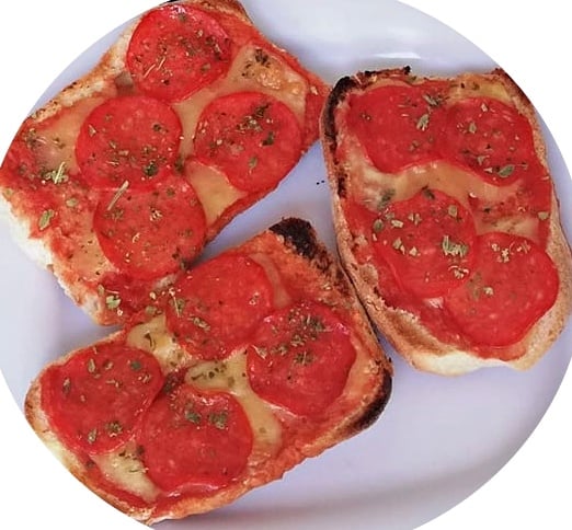 Pizzalletes de Pepperoni