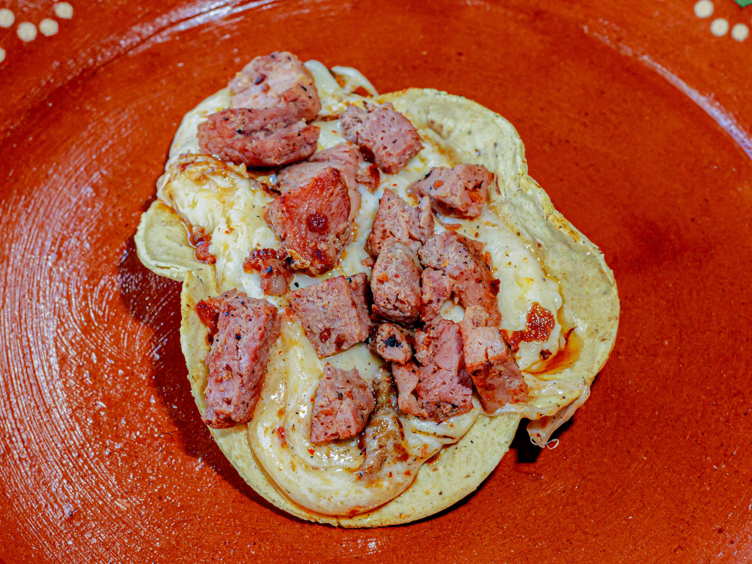Volcanes con Bistec