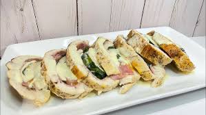 Medallones de Pollo Relleno