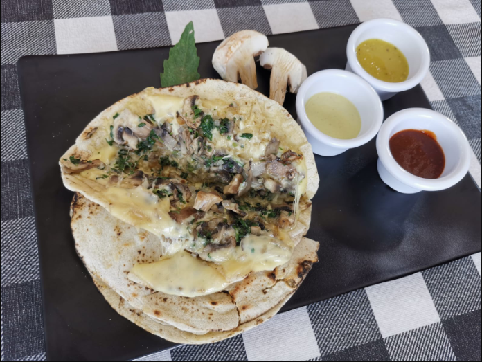 Quesadilla con Champiñones