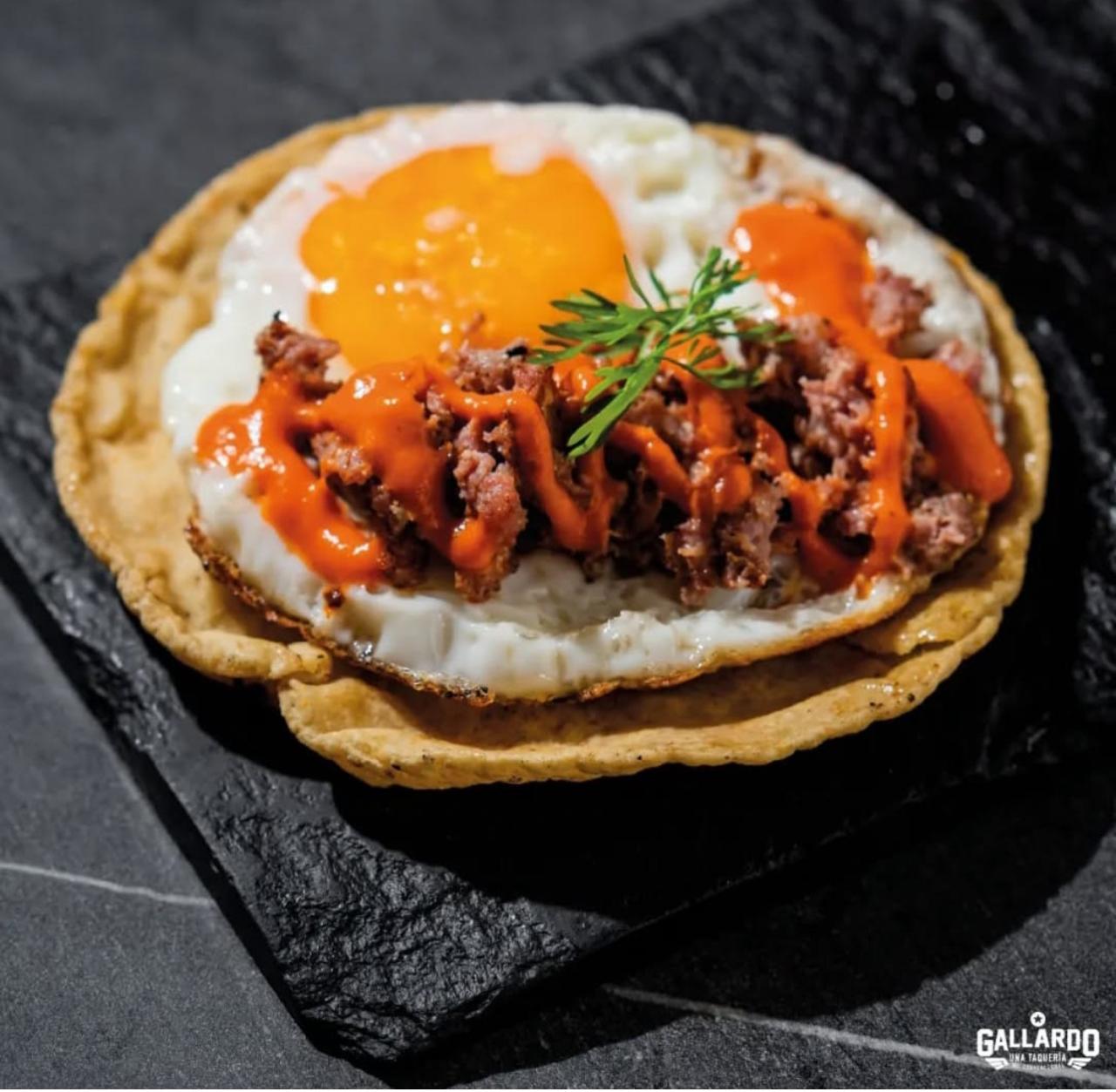 Taco de Chorizo y Huevo