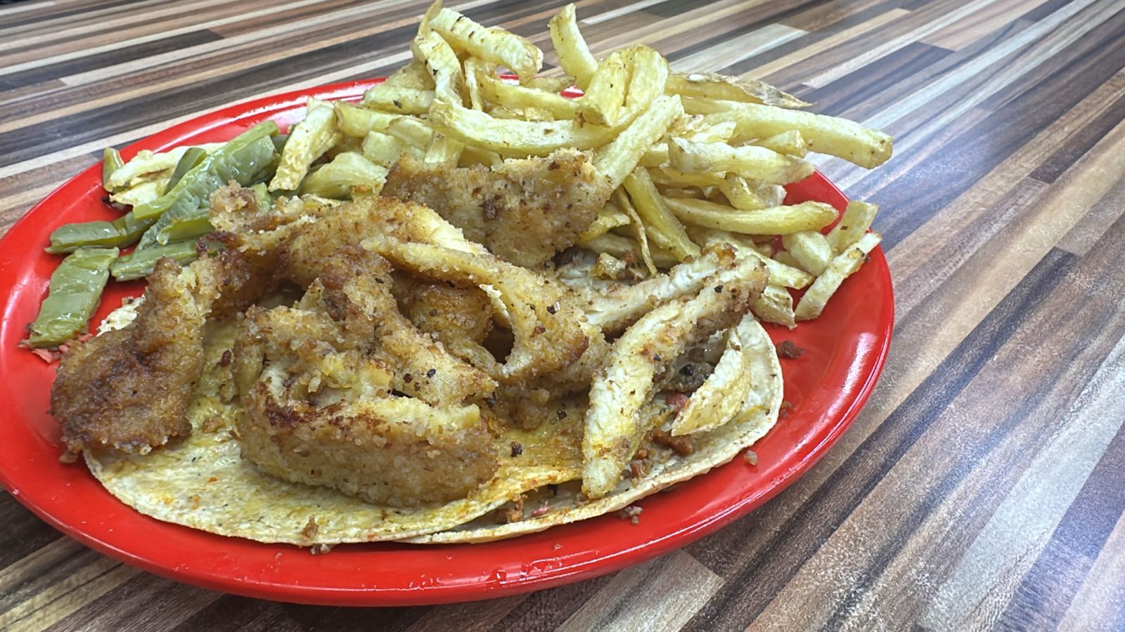 Taco Milanesa de Pollo