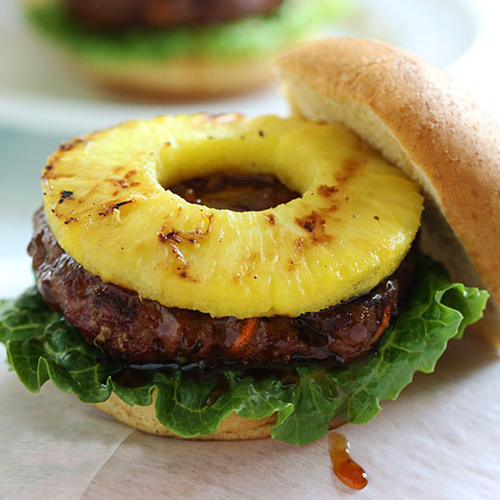Hamburguesa Doble Hawaiana
