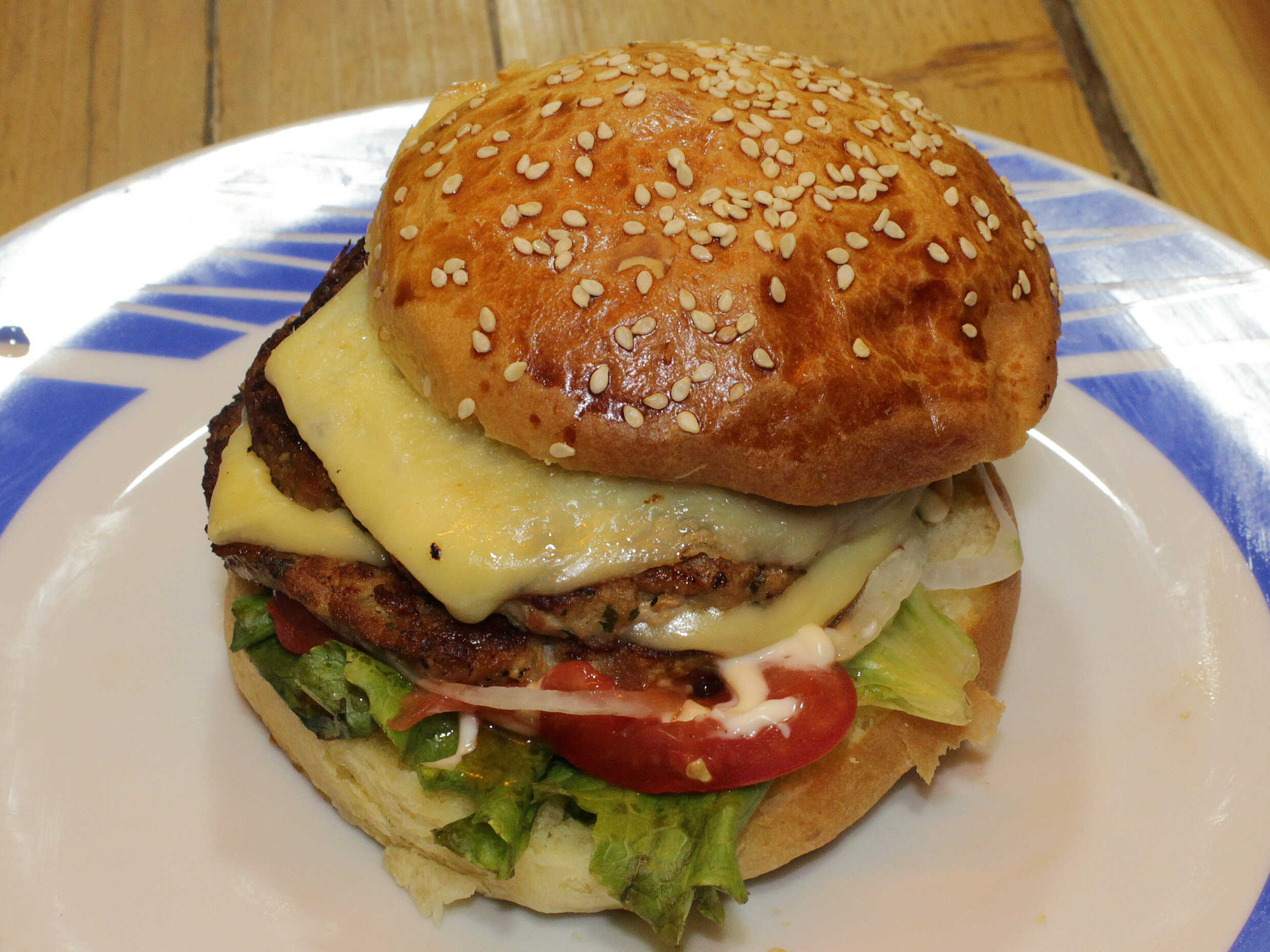 Hamburguesa Clásica Doble