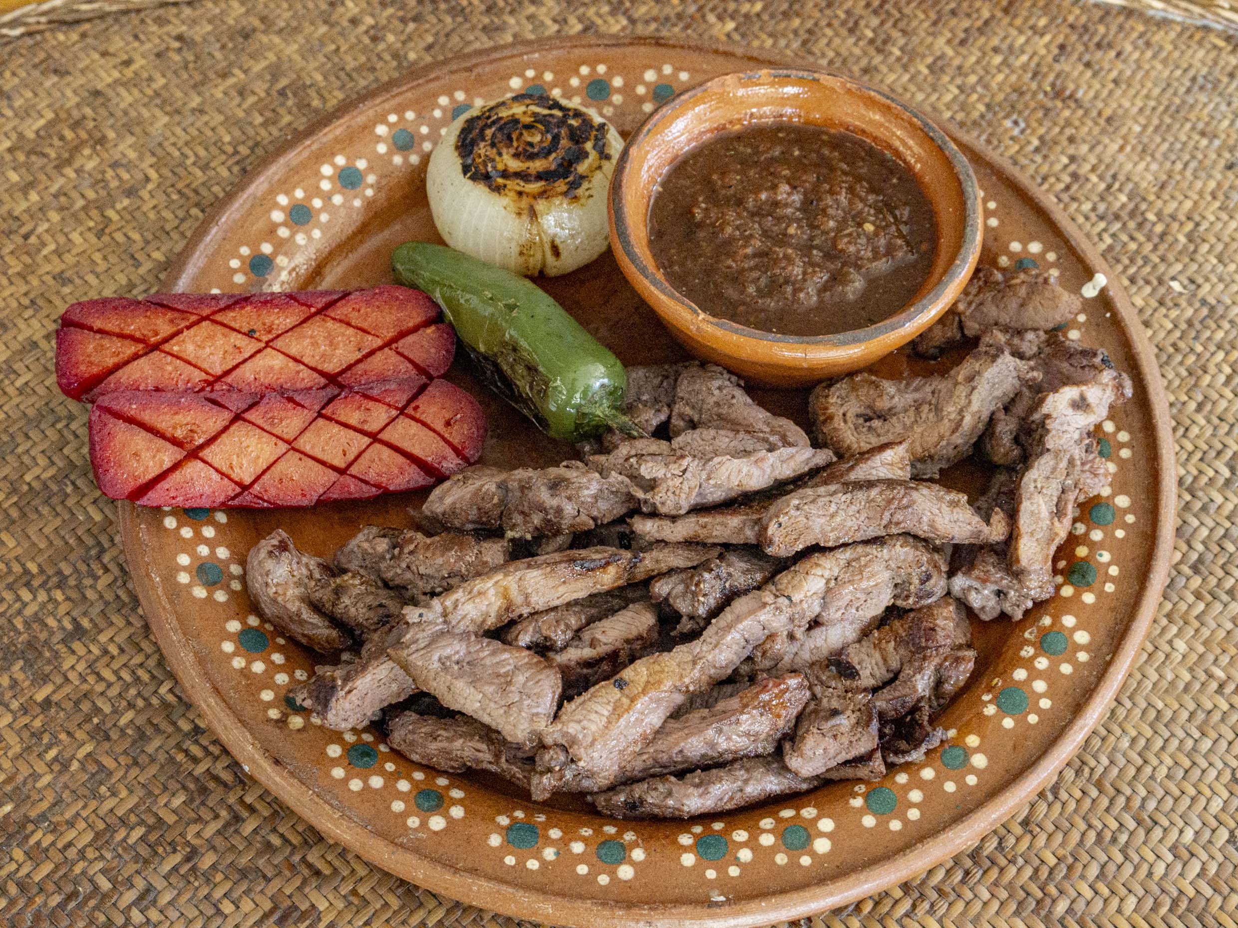 Medio Kilo de Carne Asada Marinada de Puerco